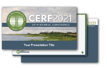 CERF 2021 PowerPoint Template Cover