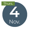 Thursday, 4 Nov. View Schedule